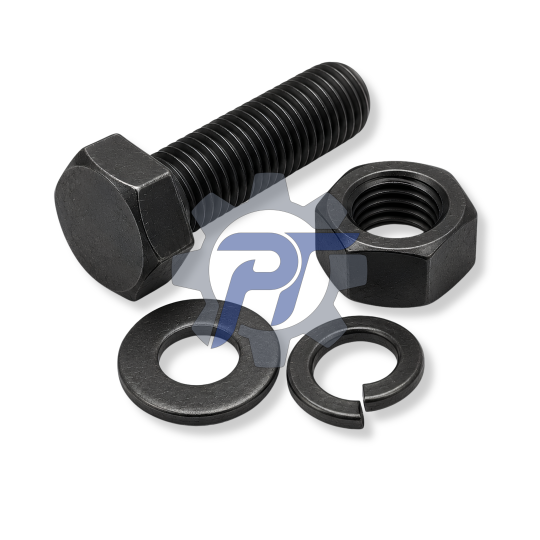 Bulong, tán, long đền Thép carbon (đen)