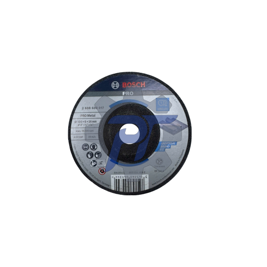 Đá mài bavia dùng cho kim loại Bosch PRO Metal Ø100 x 6 x 16 mm